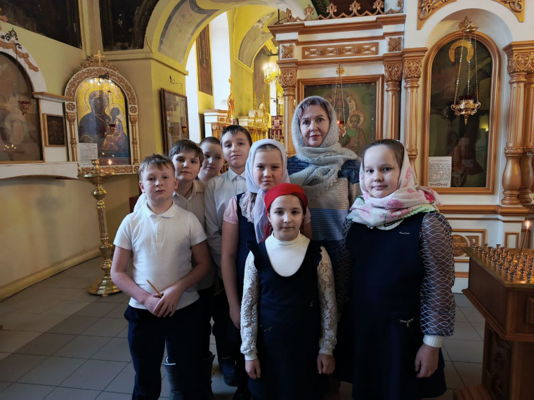 Ягановские школьники стали гостями череповецкого храма.